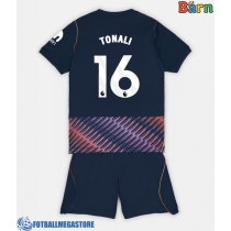 Fotballdrakt Barn Tottenham Hotspur Sandro Tonali #16 Bortedraktsett 2026-27 Kortermet (+ Korte bukser)